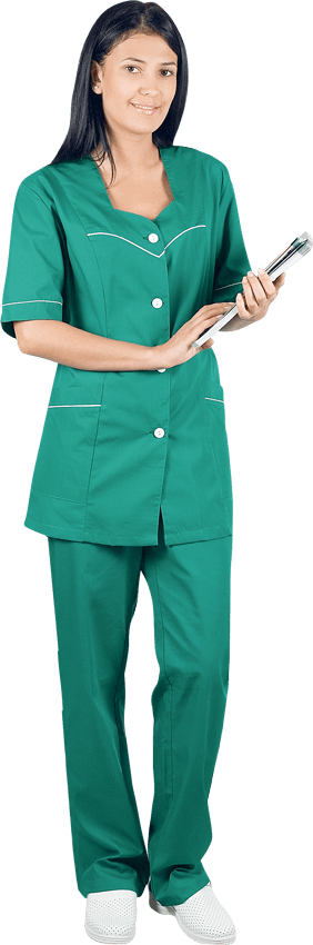 Костюм МИЛА, зелёный